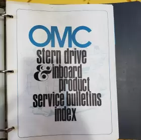 Cr7850 Omc Stern Drive Service Bulletins Index 1964-1979 #2