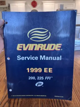 787025 Omc Evinrude Oem Johnson 1999 90 V6 200 225 Ffi Service Manual