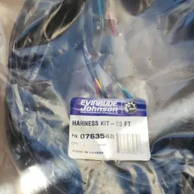 763548 Omc Johnson Evinrude New Harnees Kit 20ft Twin Ignition Trim Harness