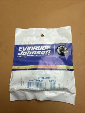 0775521 Omc Johnson Evinrude 775521 New Oem Brp Impeller 378891