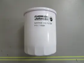 0778886 Omc Johnson Evinrude 778886 New Oem 0810 Marine Oil Filter #2