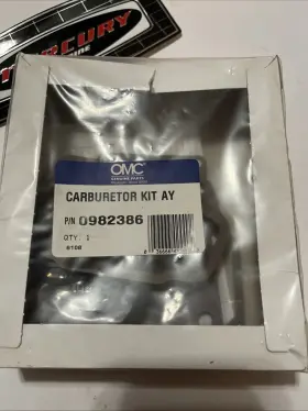 0982386 Omc Johnson Evinrude 982386 New Oem 0810 Carburetor Repair Kit