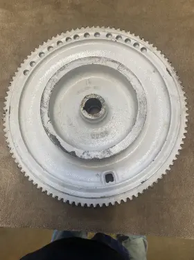 104-1069 Onan Marine Gen Mcck Flywheel 104-1069. Casting Number 170-3188 With Ring Gear #2 104-1069 Onan Marine Gen Mcck Flywheel 104-1069. Casting Number 170-3188 With Ring Gear #2