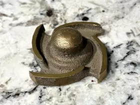 132-0114 Onan Brass Impeller Centrifugal For Mdja With Heat Exchangers No Packaging