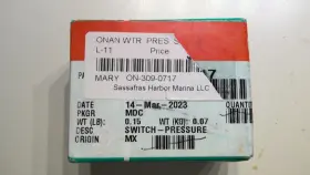 On-309-0717 Onan 309-0717 0309-0717 Water Pressure Switch - #on-309-0717 New