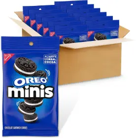 10044000006805 Oreo Minis Chocolate Sandwich Cookies 12 - 3 Oz Bags Ounce Pack Of