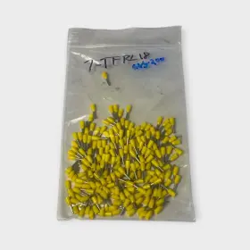 Tfrl18-6mm-25 Pacer Group 18awg Insulated Wire Ferrule Yellow Lot Of 200 Nob