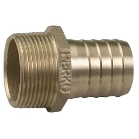 Perko 085226035111 0076dp8plb 1-1/2 Inch Pipe To Hose Adapter Straight Cast Bronze Usa Made