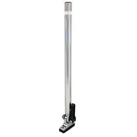 Perko 085226788901 14 Inch Folding Mount Pole Light - White All Round With Quick Adjust