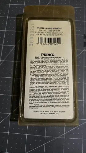 1220dp0chr Perko Flush Lifting Handle #3