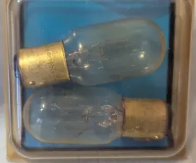 337-023-dp Perko Lot Of 2 Double Contact Bayonet Base Bulbs Clear 120v 15w New