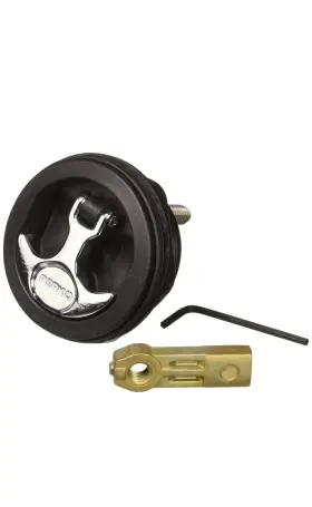 1092dp3blk Perko Jr-300b Flush Latch-black