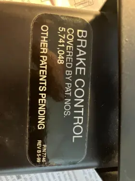 7746 Pod Brake Control Accupower Model #3