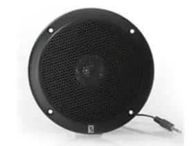 Ma-1000r Poly-planar Black Flush Mount Vhf Extension Speaker