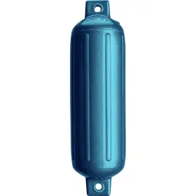 Polyform U.s. 743952036078 G-4 Twin Eye Boat Fender 6.5 Inch X22 Dock Bumper Marine Metallic Blue