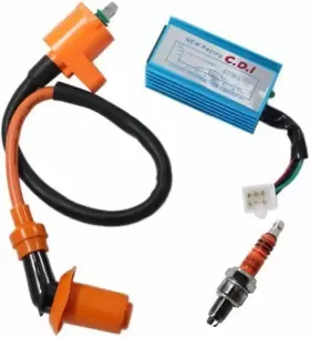 15us0032 Poweka Racing Ignition Coil 5 Pins Ac Cdi Box For Gy6 4-stroke 50cc 70cc 90cc 110cc