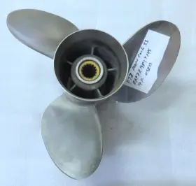 Raf3r19pvt145 Power Tech F9 Ss Propeller 19p Oem Used Factory Boat Parts