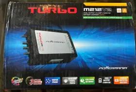 M212v2 Powermania 58208 Turbo Dual Bank Waterproof Onboard Battery Charger 12 Amp
