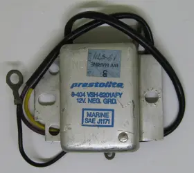 Vsh-6201afy Prestolite 8-404 Marine Boat Voltage Regulator Part No