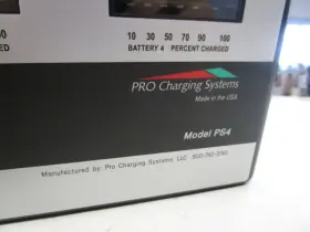 2014pcs327001 Pro Charging Systems System Model Ps4 Quad 4 Bank Battery Charger Boat #2