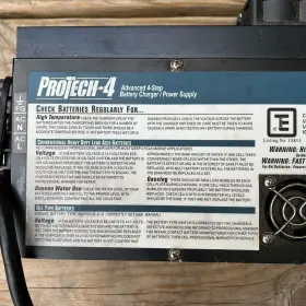 61240 Promariner Used Protech 1240 Battery Charger 4 Step 3 Bank 40 Amp #2