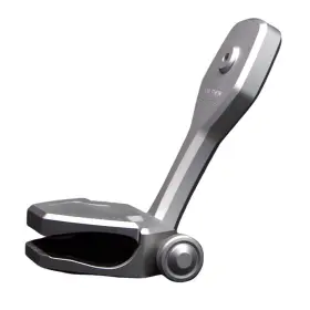 P13371-320tebcl Ptm Edge 856099004647 Zxr-320 Pivoting Mirror Bracket - Silver