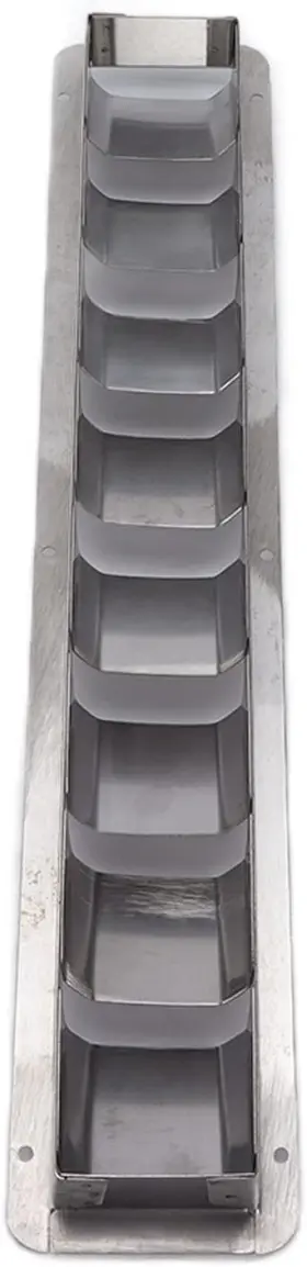 Qiilu8rsxkiempn Qiilu Boat Louver Vent Stainless Steel Marine Grille Oblong 8
