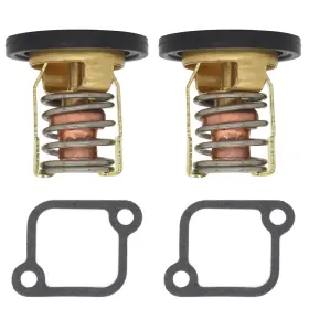 8m0057307 Quickmarine 885599003 Boat Thermostat Kit For Mercury 200-300hp Outboard Replacement