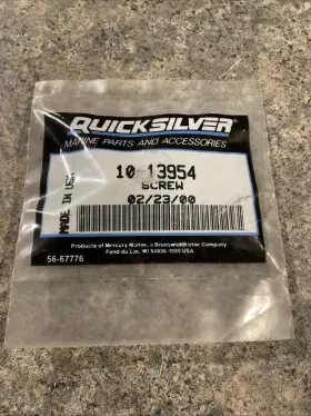 10-13954 Quicksilver Mercury Oem Screw Nos