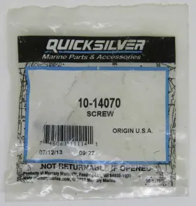 10-14070 Quicksilver New Mercury Marine Boat Oem Screw Part No