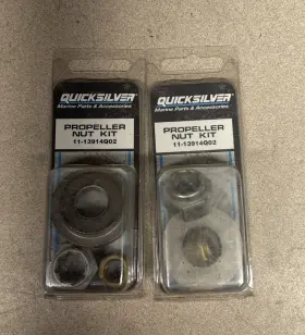 11-13914q02 Quicksilver Propeller Nut Kit Set Of 2
