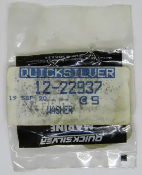 12-22937 Quicksilver New Mercury Marine Boat Oem Washer Pack Of 5 Part No