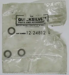 12-24812 Quicksilver New Mercury Marine Oem Washer Part No. Sold Individually