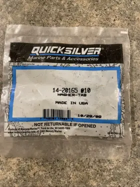 14-20165 Quicksilver Tab Washer Qty-10 Nos