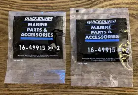 16-49915 Quicksilver New Mercury Marine Boat Oem Lot Of 4 Stud Nos