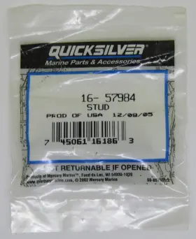 16-57984 Quicksilver New Mercury Marine Boat Oem Stud Part No