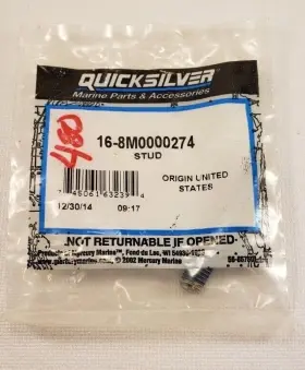 16-8m0000274 Quicksilver Mercury Marine Stud Oem