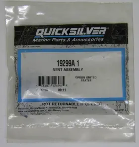19299a Quicksilver New Mercury Marine Boat Oem Vent Assembly Part No. 1