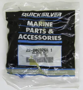 22-806926a Quicksilver New Mercury Marine Boat Oem Elbow Kit Part No. 1
