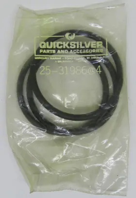 25-31986 Quicksilver New Mercury Marine Boat Oem O-ring Lot Of 3 Part No