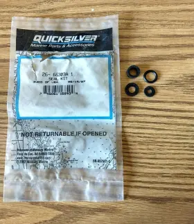 26-66303a Quicksilver 1 Partial Seal Kit New Open Package Old Stock Replacement O - Rings