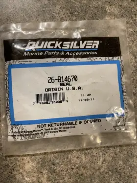 26-814670 Quicksilver Mercury Seal Nos