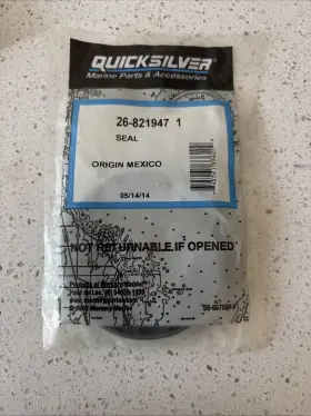 26-821947 Quicksilver New Mercury Marine Boat Oem Seal Part No. 1 Mq74