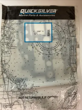27-18307 Quicksilver New Marine Boat Driveshaft Housing Plate Gasket Part No. 6