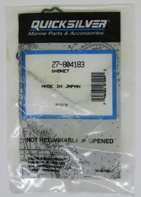 27-804183 Quicksilver New Mercury Marine Boat Oem Gasket Part No