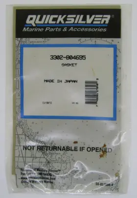 3302-804695 Quicksilver New Mercury Marine Boat Oem Gasket Part No