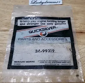 34-99319 Quicksilver Mercury Marine Boat Oem Reed