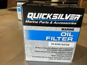 35-8m0154769 Quicksilver 35-8mo154769 Marine Oil Filter Yamaha Mallory Sierra Mercury - New