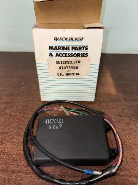 41470a26 Quicksilver 41470a23 Nos Oil Injection Warning B442