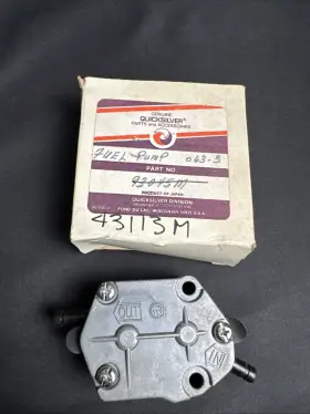 43113t Quicksilver 43113m Genuine Nos Oem Fuel Pump Superseded